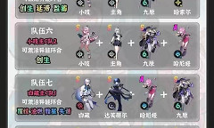 异环公测新手开荒怎么配队？