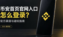币安首页官网入口怎么进？电脑与手机登录方法（附防钓鱼指南）