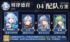 崩坏星穹铁道刻律德菈怎么配队？