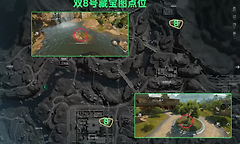 三角洲行动长弓溪谷藏宝图具体位置